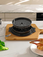 Picadora de Pollo Máquina de Cortar y Estofar Manual con Tapa Transparente - details 7