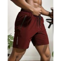 Pantalones Cortos Deportivos de Cintura con Cordón para Hombres en Verano - details 19