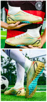 Zapatos de fútbol profesionales para hombre de alta calidad, botines de fútbol antideslizantes para césped, botas de fútbol de entrenamiento TF/FG para niños jóvenes - details 22