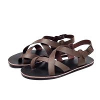 Sandalias de Moda de Verano para Hombres Sandalias Planas Casuales con Diseño de Cinturón - details 1