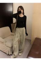Camiseta De otoño Para Mujer, Ropa Para Mujer, Tops, camiseta, Top corto Para Mujer, camisetas Y2k Para Mujer, Ropa De Mujer, ropa femenina Traf - details 37