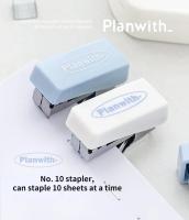 Herramienta de encuadernación Mini grapadora, perforadora de agujeros, juego de máquina de cinta Ins, caja de herramientas de álbum de recortes multifunción coreana, suministros para estudiantes, 3 piezas - details 10
