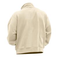 2024 jersey de terciopelo de invierno de talla grande con media cremallera y cuello levantado, suéter informal de color sólido, tendencia para hombre - details 41