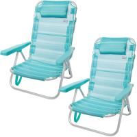 Set 2 Sillas Pleg Alu 5pos 60x47x83cmc/cojin-flamenco - details 7