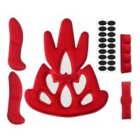 Almohadilla de esponja de protección Universal sellada para bicicleta y motocicleta, juego de almohadillas de espuma, Kit de acolchado interior para casco con red contra insectos - details 6