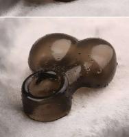 Leten Ring-juguetes sexuales para adultos y hombres, jaula para escroto, camilla de bolas, anillo masculino suave, retardante de eyaculación y erección - details 8