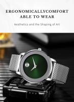 Relojes de pulsera de cuarzo para hombre, creativos, de lujo, MAYZHISU, modernos, ligeros y versátiles, resistentes al agua - details 8