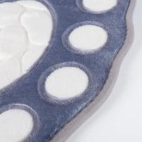 Alfombras de baño súper absorbentes antideslizantes, alfombras de baño de adoquines lavables, lindas alfombras de área de espuma viscoelástica en forma de pie - details 9