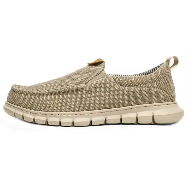 Mocasines cómodos y ligeros para hombre, zapatos para caminar de lona - 1