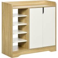 Moderno Zapatero Estrecho con 2 Puertas Almacenamiento de 13 Pares de Zapatos para Entrada Pasillo - details 0