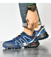 Zapatillas de senderismo al aire libre para hombre, zapatos planos de escalada, Trekking con cordones, ciclismo de montaña, transpirables - details 26