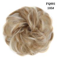 Extensiones de cabello para mujer, peluca Retro para Cosplay, peluca para discoteca y Bar, coleteros sintéticos, moño de pelo desordenado, piezas de cabello postizas - details 28