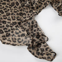BUNO-Camisola de gasa para mujer, Top corto de leopardo Y2k, moda de verano, ropa de calle, camiseta sin mangas, Tops sexis sin mangas para mujer, chaleco con hombros descubiertos - details 23