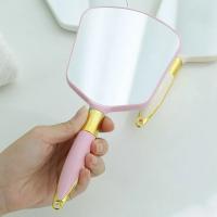 Espejo de Maquillaje Vintage Mano Compacto para Consultorio de Salón Irregular - details 5