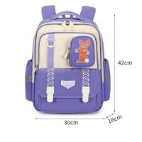 Nuevo estudiante de tendencia 1-6 grados reduce la carga, mochila impermeable de gran capacidad para niños y niñas - details 8