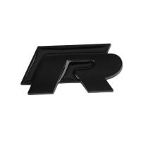 1 Uds. Parachoques delantero y trasero del maletero del coche, pegatinas decorativas con emblema R-e para VW R e Golf 6 7 Touran Touareg Polo - details 1