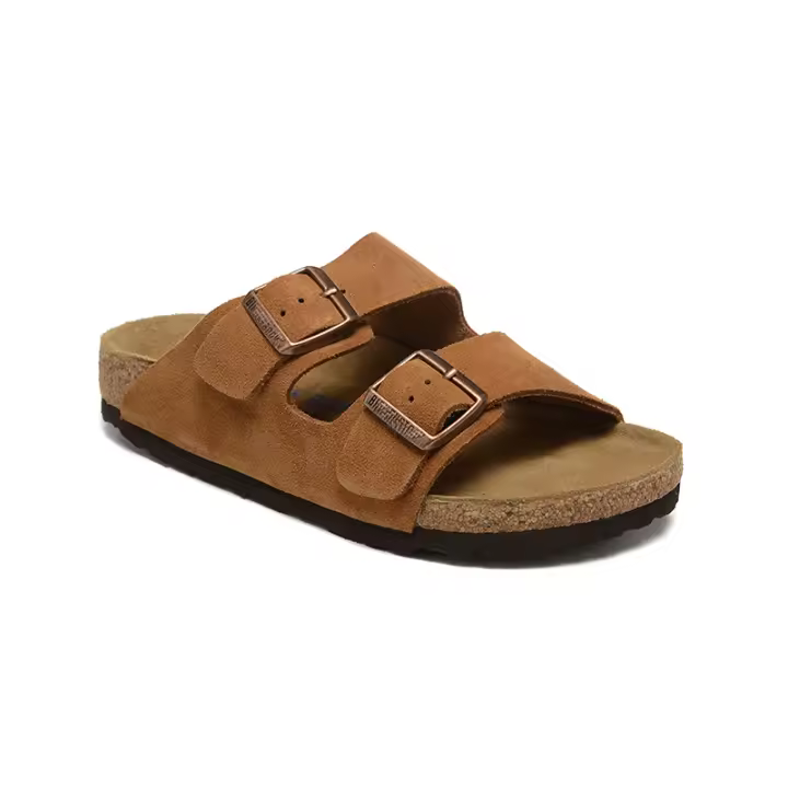 Buroalma Zapatillas de mujer sandalias Birkenstock Arizona Comodidad Resistente al desgaste - 1