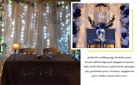 Cortina transparente para sala de estar, decoración de fiesta de boda, Organza, estilo campestre, decoración gótica para el hogar - details 4
