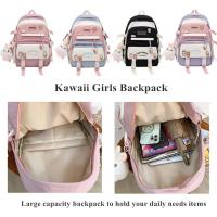 Mochila Kawaii para niñas, bolso escolar de gran capacidad, informal - details 2