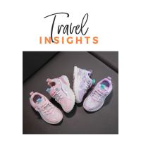 Zapatos de marca para niños, zapatos de princesa para niñas, zapatos deportivos transpirables para tenis, zapatos para correr escolares para niñas, zapatos para niños, zapatillas antideslizantes - details 2