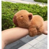 Nuevo Pulsera De Peluche Capybara Juguete De Algodón Ecológico Dibujito Animado Kawaii Regalo Divertido Para Niños - details 3
