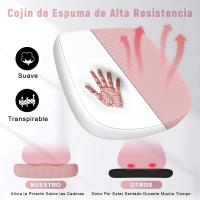 Silla de Escritorio Ergonómica con Reposacabezas Ajustable y Soporte Lumbar, Respaldo de Malla Transpirable, Reposabrazos Abatibles de 90 ° , Silla Giratoria de 360 ° - details 68