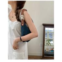 Bolso De Las Axilas De Mezclilla Informal Vintage Bolso De Mano De Gran Capacidad Bolso De Cubo De Hombro De Moda - details 21