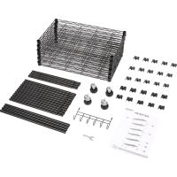 Estantería de Alambre de 6 Niveles con Ruedas Altura Ajustable, Resistente, Ideal para Baño, Cocina, Garaje, Dormitorio Color Plateado - details 18