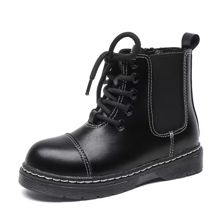 Botas individuales versátiles Botas cortas de otoño e invierno de estilo británico - 1