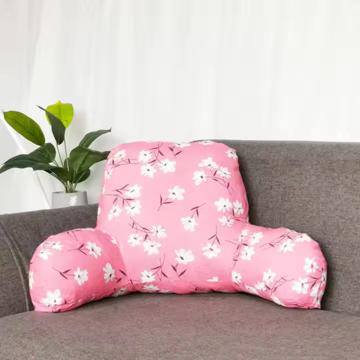 Reposabrazos de imitación de algodón y lino, almohada de cintura, cojín, sofá, espalda, almohada - 1