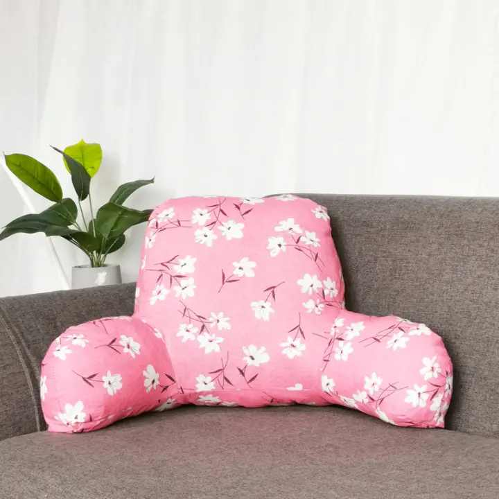 Reposabrazos de imitación de algodón y lino, almohada de cintura, cojín, sofá, espalda, almohada - 1