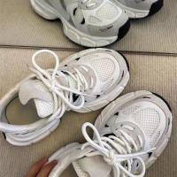 Zapatos deportivos ligeros para mujer, 5 nuevos zapatos de moda informales versátiles de estilo papá de malla para correr - details 1