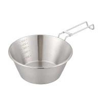 Cuenco plegable de acero inoxidable para exteriores, cocina para acampar, villa, senderismo, VIE, picnic, utensilios - details 8