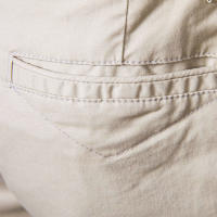 AIOPESON Shorts Para Hombre Algodón 100% Cuello Elasticidad Estilo Casual Verano 10 Colores Pantalones De Playa - details 15