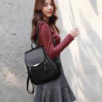 Mochila grande de viaje para mujer, bolso de mano de cuero PU, mochila escolar para niñas, mochila trasera de hombro para mujer - details 8