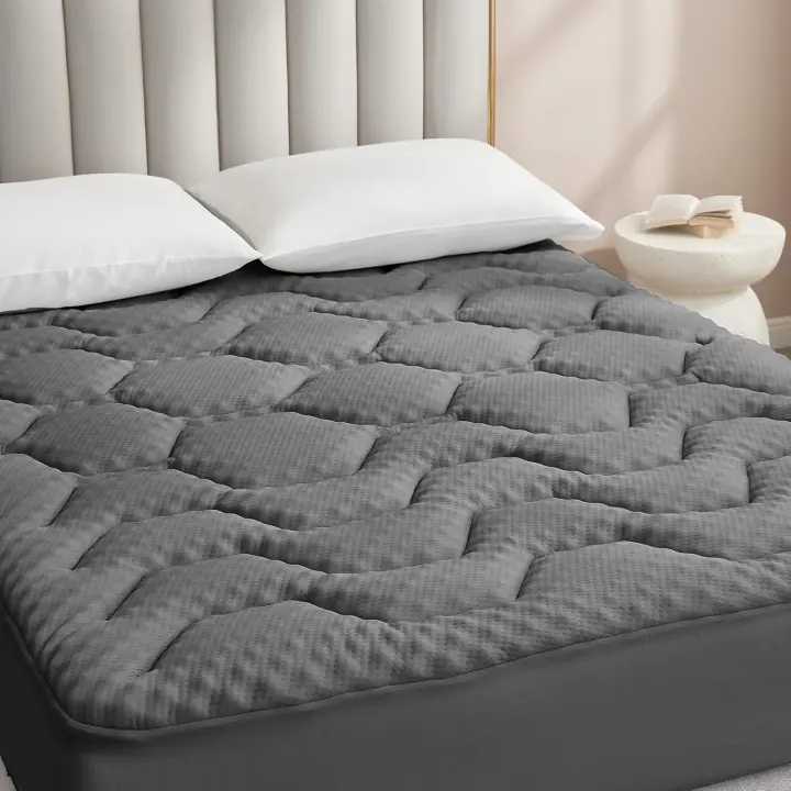 Topper de Almohada de Viscoelástica 135x190 Almohada de Memoria de Foam Transpirable Extra Profunda - 1