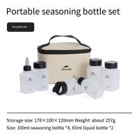NatureHike-juego de Crute portátil para acampar, contenedor de iluminación para Villa de Picnic Vies al aire libre, lata de botella de condimento para barbacoa en bolsa - details 3