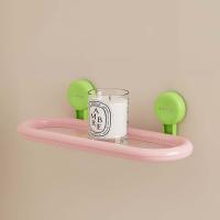 Estante de almacenamiento con ventosa de dopamina, estante de almacenamiento para colgar en la pared, organizador de artículos de tocador duradero de alta calidad - details 1