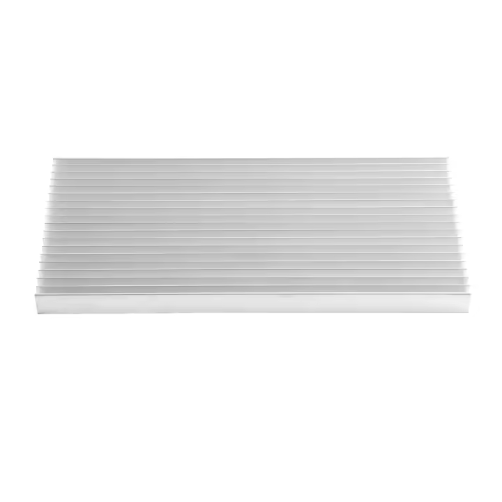 Disipador de calor de aluminio, disipador de calor de refrigeración de 300x140x20MM para luz LED de alta potencia, 1 ud. - 1