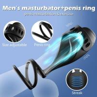 Leten Trainer-anillo vibrador, Juguetes sexuales para hombres, aplicación remota, masturbador masculino, masaje estimulante del glande - details 4