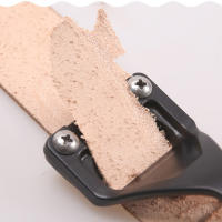 Herramienta de artesanía de cuero, pala de adelgazamiento con 3 cuchillas de piezas, cortador de palillos de dientes - details 5