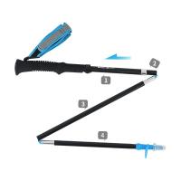 Bastones de Senderismo Plegables de Aluminio 7075 Ultraligero Diseño Profesional Premium para Correr en Camino y Trekking Ajustables y Antideslizantes Para Todas las Edades - details 7