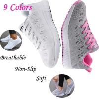Zapatillas de Correr Ligeras y Transpirables Zapatos Planos Casuales para Mujeres - details 13