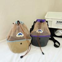 Mochila con cordón de estilo coreano, bolso de nailon suave y ligero de estilo amping, bolso cruzado de gran capacidad, bolso de hombro de viaje - details 17