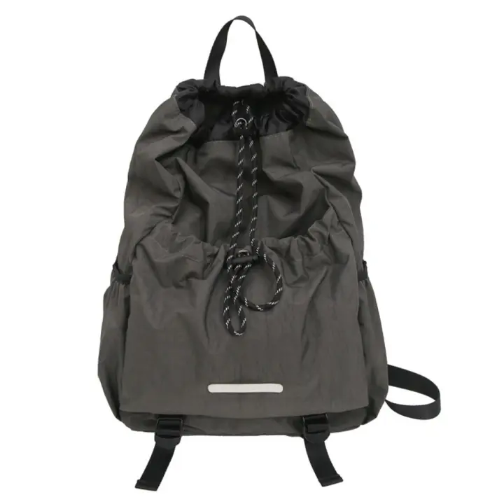 Bolso de diseño de cordón para viaje diario al aire libre, de gran capacidad, simple, a la moda, bolso de hombro - 1