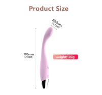 Leten principiante en forma de dedo Vibes vibrador de punto G mujeres estimulador de clítoris y pezón 8 segundos rápidos para orgasmo juguetes sexuales para adultos - details 6