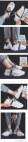 Zapatos deportivos de ocio primavera nueva moda transpirable Torre marea zapatos tendencia coreana - details 2