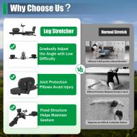Gimnasio familiar Ensanchador de piernas, equipo de entrenamiento físico, máquina de estiramiento de flexibilidad deportiva, 3 barras, 100KG, para Ballet, Yoga, gimnasio en casa - details 7