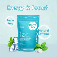 NeuroGum Energy Caffeine Gum Café con sabor a menta Caramelo prensado - details 3