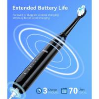 Cepillo de dientes eléctrico totalmente automático, recargable, Sónico, impermeable - details 19